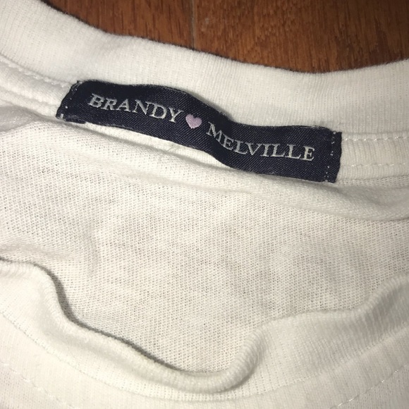 Brandy Melville white “california” shirt - Picture 2 of 3